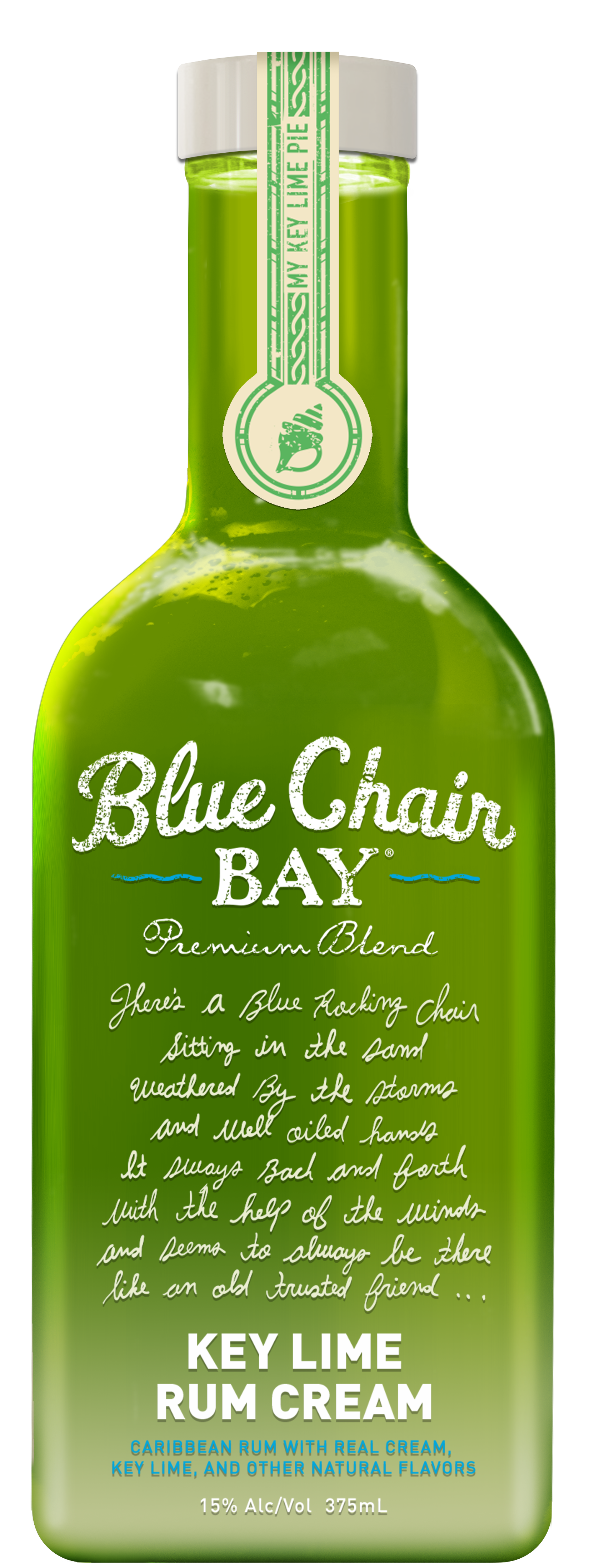 Blue Chair Bay Key Lime Rum Cream Blue Chair Bay Rum   KLRC 375mL 